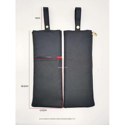 Heat Resistant Curling Iron Storage Bag Cotton Protector Pad Portable For Stylists