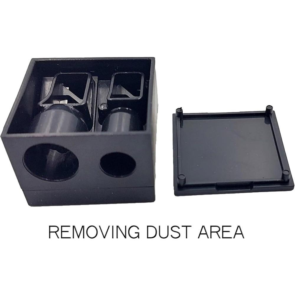 Точилка для косметических карандашей для глаз и губ, 2 шт. в упаковке