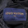LOUIS VUITTON [Good condition/Domestic regular product] HIL47WTKV Reversible nylon/leather zip-up blouson/ Jacket 50 blackUsed