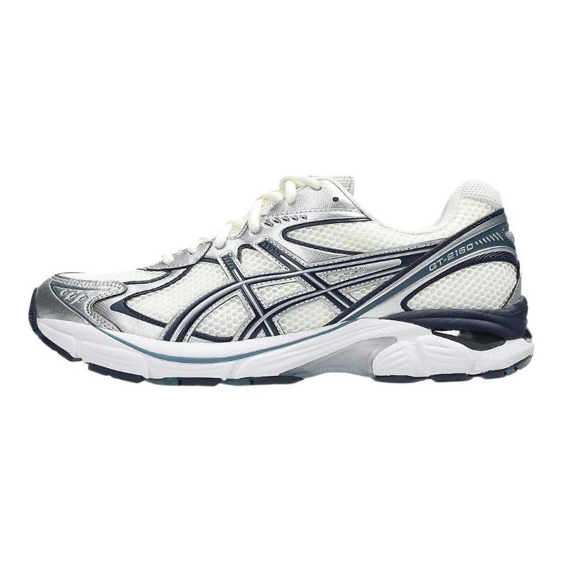 Asics GT-2160 Унисекс Беговые кроссовки Белый Серебристый Синий 1203A275-117