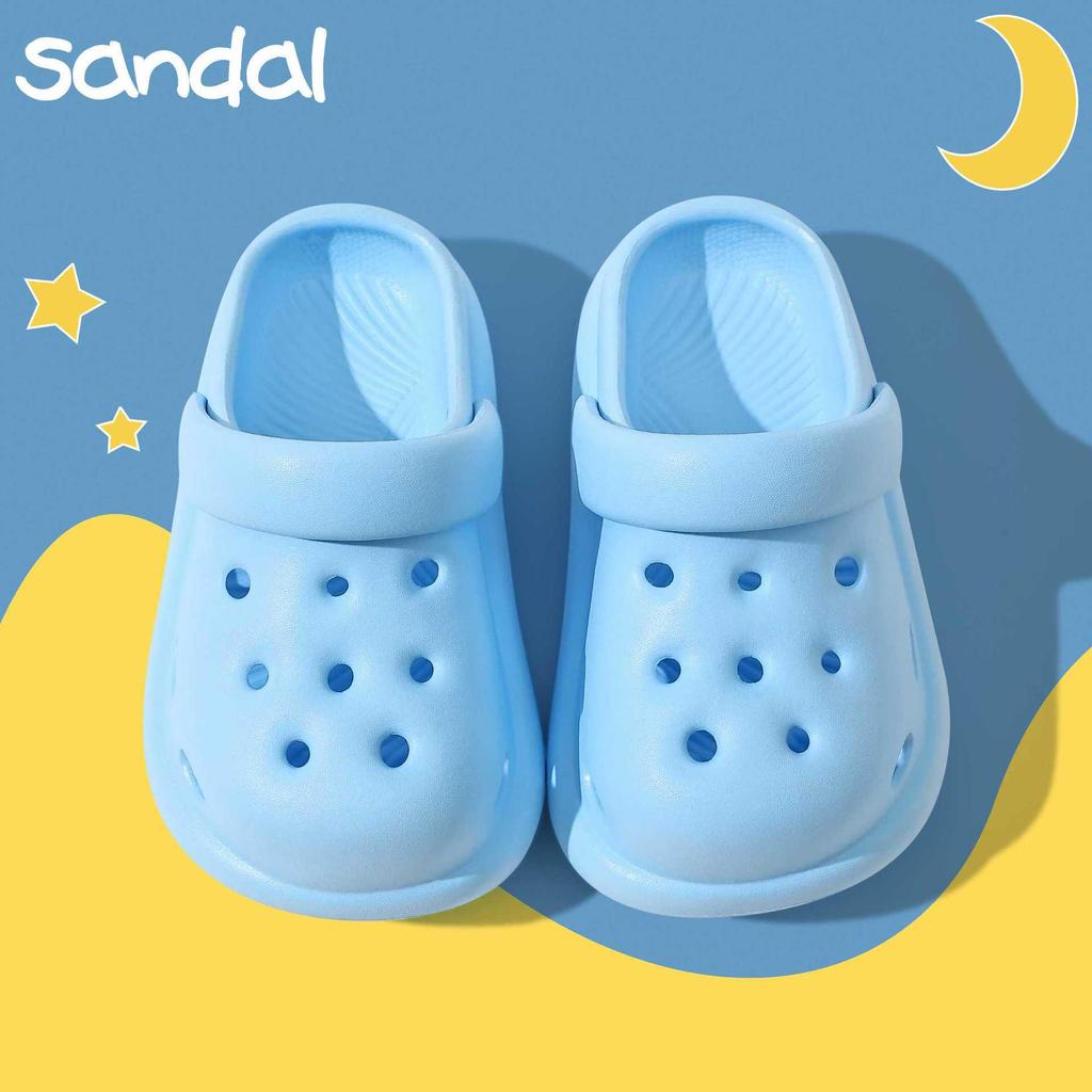 Детские нескользящие летние клоги для мальчиков и девочек