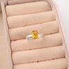 Natural Citrine Gemstone 925Sterling Silver Jewelry Handmade Ring For Women Gift RR-30-3