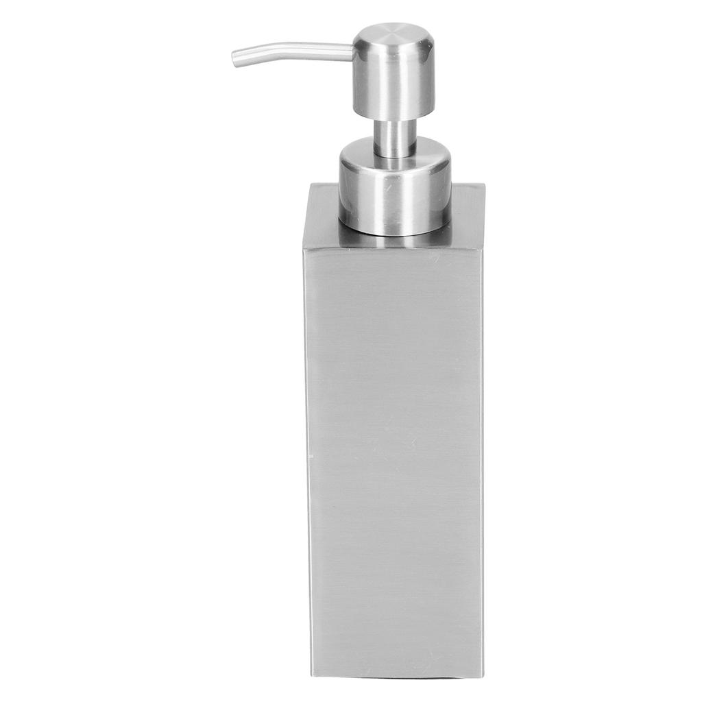 Дозатор мыла 250 мл Ручной пресс 304 Нержавеющая сталь Бутылка для лосьона для Торгового центра Отеля