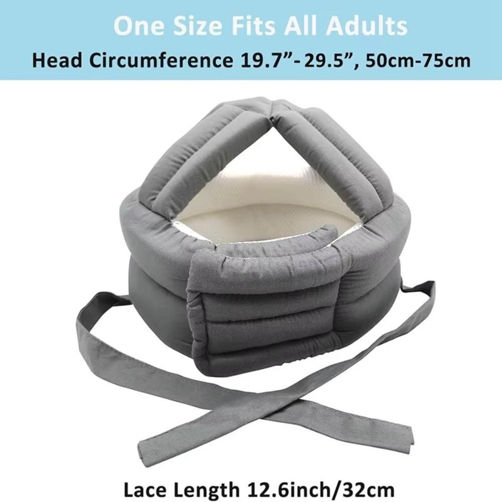Breathable Cotton Elderly Anti-Fall Helmet Sponge Padded Anti-Fall Safety Hat Indoor Leisure
