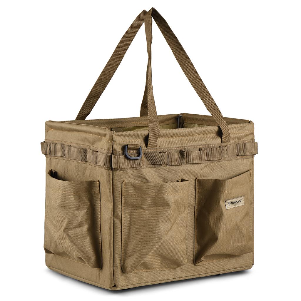 TOMSHOO Сумка для инструментов для кемпинга, складная сумка для хранения инструментов для кемпинга, коробка, кейс для переноски