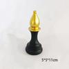 Black and White Chess Piece Resin Figurine for Creative Home Decor