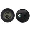 2PCS Mini Digital LCD Thermometer Hygrometer Round Shape Temperature Humidity Meter for Reptile Box