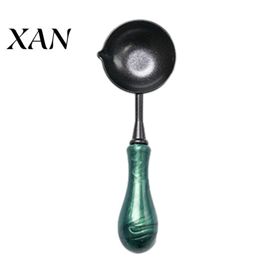 Envelope Wax Seal Spoon with Ergonomic Handle, Non-Stick Sealing Stamp Melting Spoon, Crafting Supplies Warmer for & Letter Art Crafts Accessories