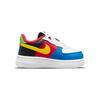 UNO x Nike Air Force 1 Low TD 50-летие Детские кроссовки Белый Желто-лаймовый Университетский красный DO6636-100