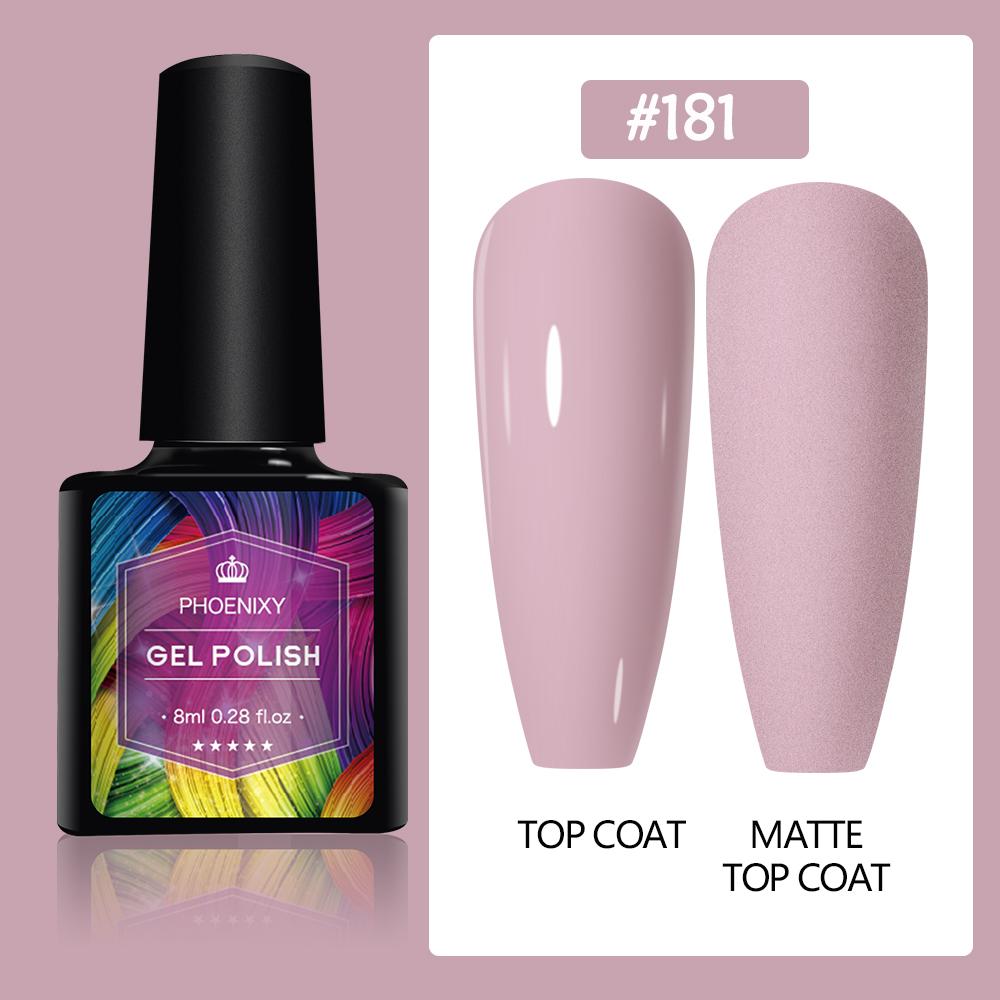 PHOENIXY 82 шт., 8 мл гель-лак для ногтей, УФ-гель для ногтей, стартовый набор, замачиваемый гель-лак, гель-лак для ногтей, дизайн ногтей, маникюр, салон «сделай сам», дома