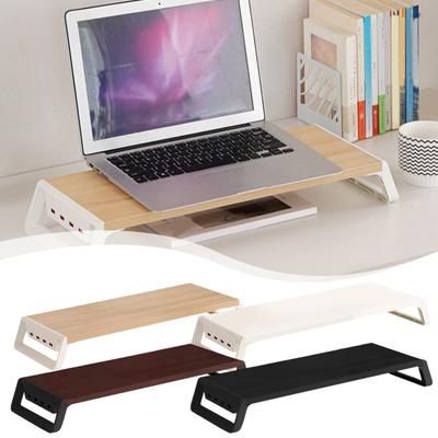 Подставка-полка для монитора компьютера, док-станция расширения USB, эргономичный дизайн, высокая грузоподъемность