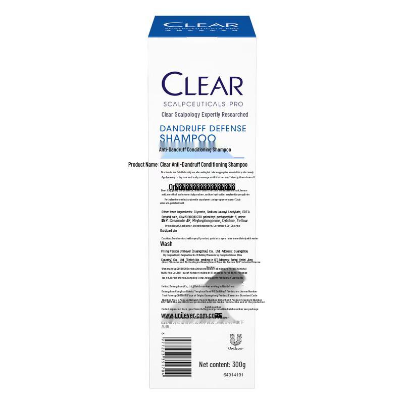 Clear Scalp Science Кондиционирующий шампунь против перхоти
