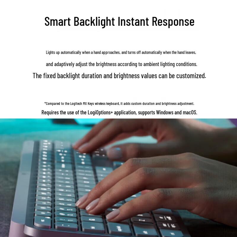 Logitech MX Keys S Wireless Bluetooth Keyboard