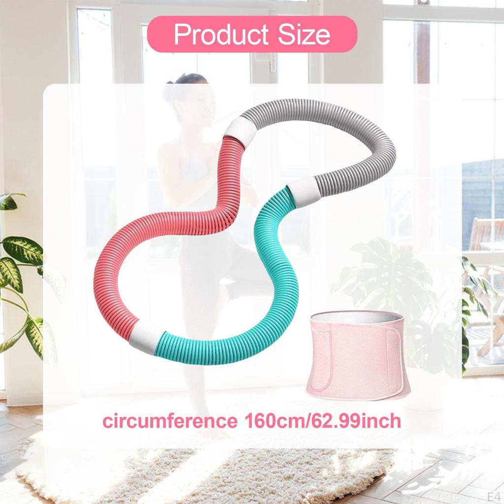 Весенний фитнес-хулахуп Ab Circle для взрослых, утяжеленный, для упражнений с поясом для талии