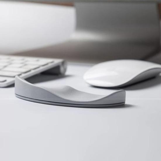 Эргономичная подставка для запястья мыши Изогнутая конструкция Износостойкая Нескользящая Портативная Размер Офис