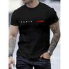 MBDMBD Men's Fashion Print T-Shirt - Casual Round Neck, Soft , Regular Fit, Summer Top, Knitted Fabric,