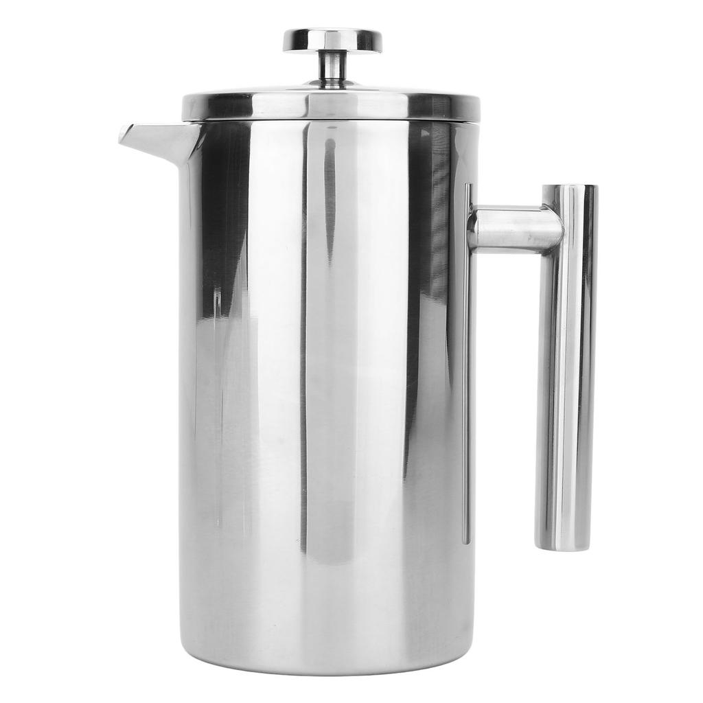 1000ml French Press Coffee Maker with Filter 304 Stainless Steel Double Insulated French Press