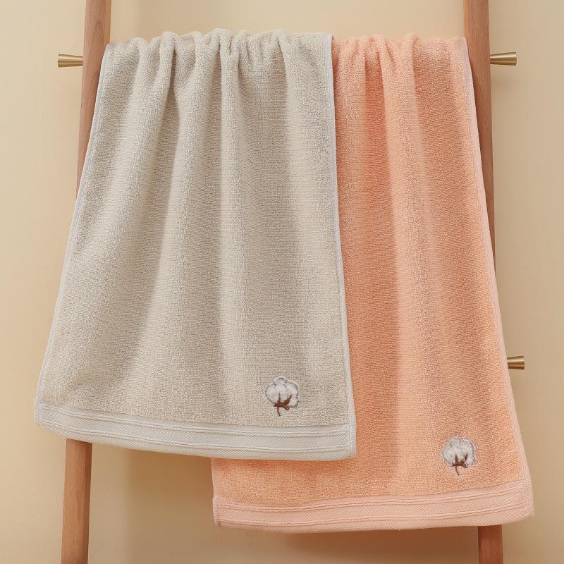 35*75cm High-density Thickened CottonTowel Face Wash Household Adult Children Face Towel Soft Antibacterial Absorbent Bath Towel