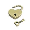 Metal Vintage With Key Suitcase Bag Luggage Box Heart Shape Mini Padlock Key Lock