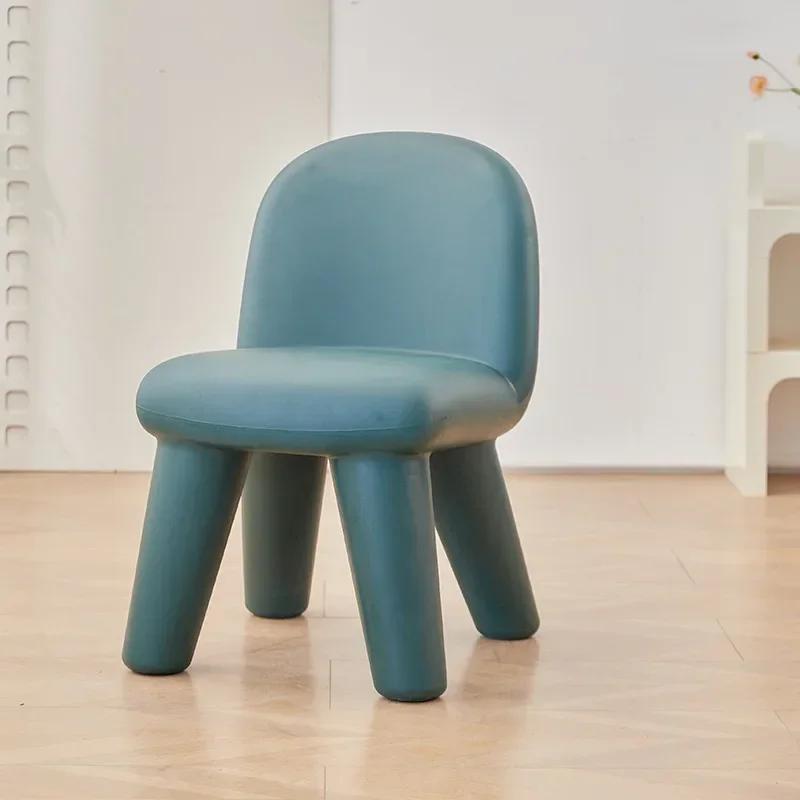 Креативный цветной стул для столовой в форме гриба, утолщенный дизайн, можно использовать как кресло для гостиной, кресло для отдыха, бытовой пластиковый табурет для спальни