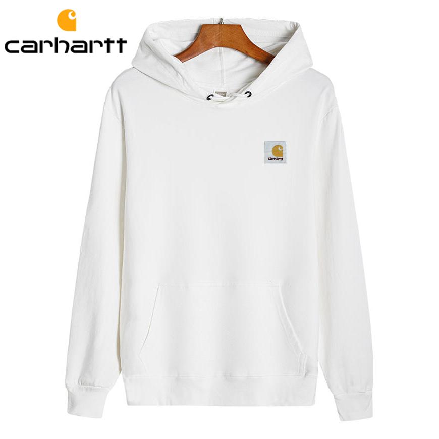 carhartt 2025 New Spring and Autumn Plus-size Thin Style Cloth Sticker Logo Cotton Hooded Couple Hoodie