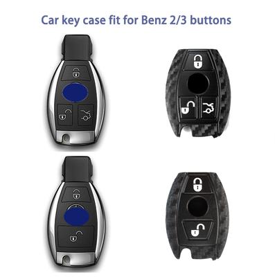 Чехол для автомобильных ключей подходит для Mercedes Benz BGA AMG W203 W210 W211 W124 W202 W204 W205 W212 W176
