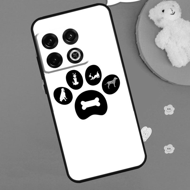 Dog foot Paw Colorful Pattern Case For OnePlus Nord CE 5 2 3 4 Lite N20 N30 OnePlus 15 13 12 11 10R 13R 12R 10T 13T Funda
