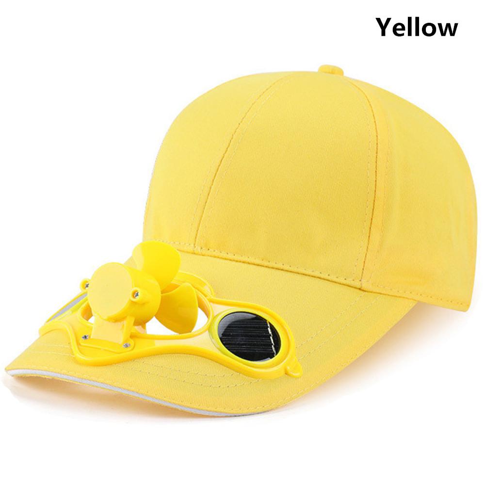 Camping Hiking Outdoor Solar Quick-drying Novelty Travel Hat Sun Visor Fan Baseball Hat Sport Cap