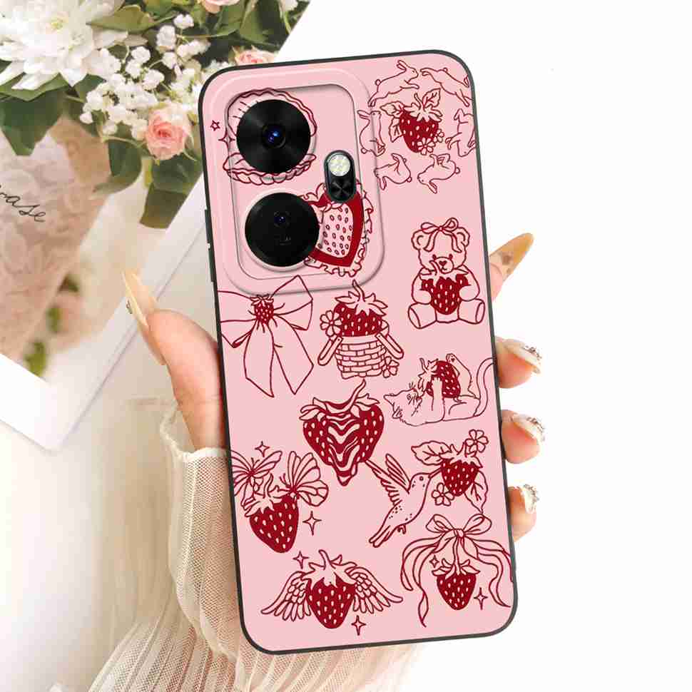 Чехол Для itel P55 Plus Чехол Милый Кот Дракон Чехол-книжка Для itel P 55 P55Plus P55+ P663LN P663L Coque Capa