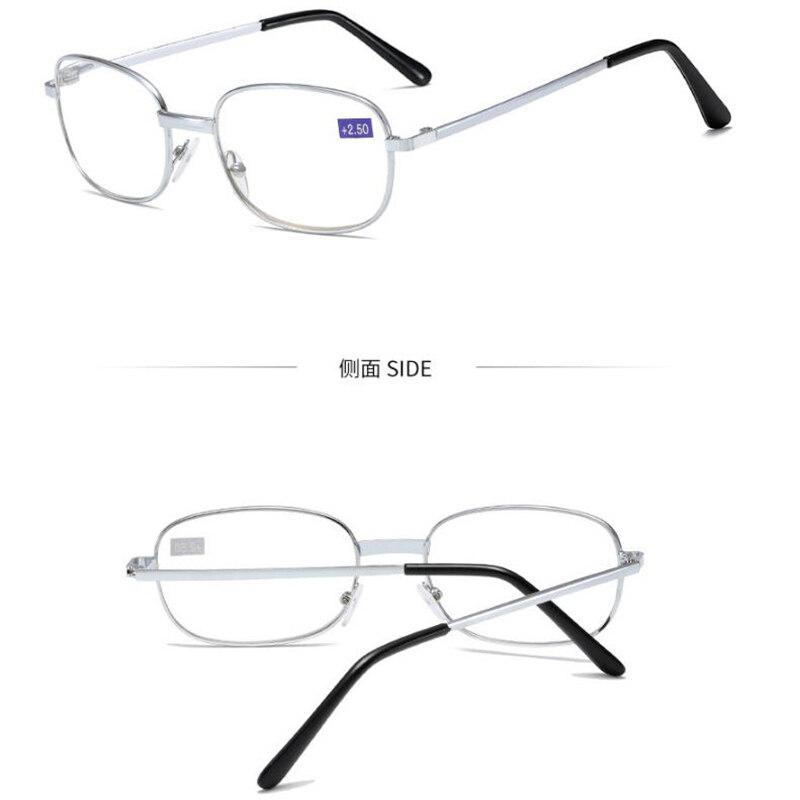 Очки для ухода за зрением, пресбиопия, металлические очки для дальнего зрения, очки для чтения, бифокальные очки, мультиф