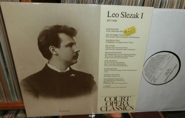 LP Record LEO SLEZAK - Leo SlezakI Euryanthe" (Weber) Wilh CO309 COURTOPERACLASS Austria Classical Used