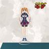 Аниме, акриловая подставка, экшн-фигурка, игрушка для старшей школы, D×D, ПВХ, акриловая подставка, Akeno Himejima, настольная модель, игрушка в подарок