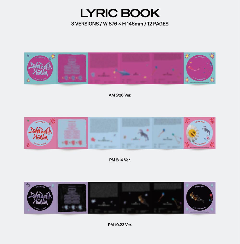 Seventeen 11th Mini Album 'SEVENTEENTH HEAVEN'