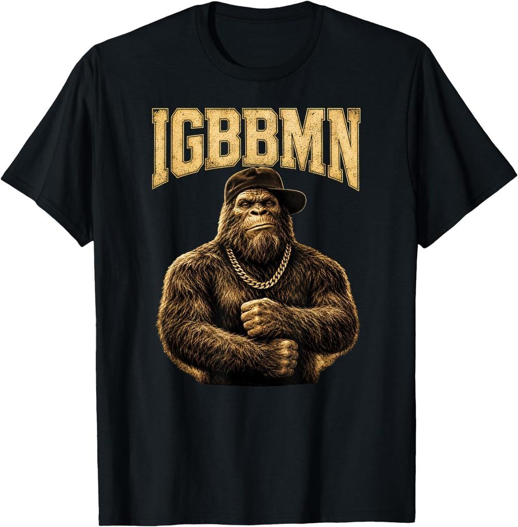 IGBBMN Its Gonna Be Bad Man Funny Bigfoot Meme Sasquatch T-Shirt