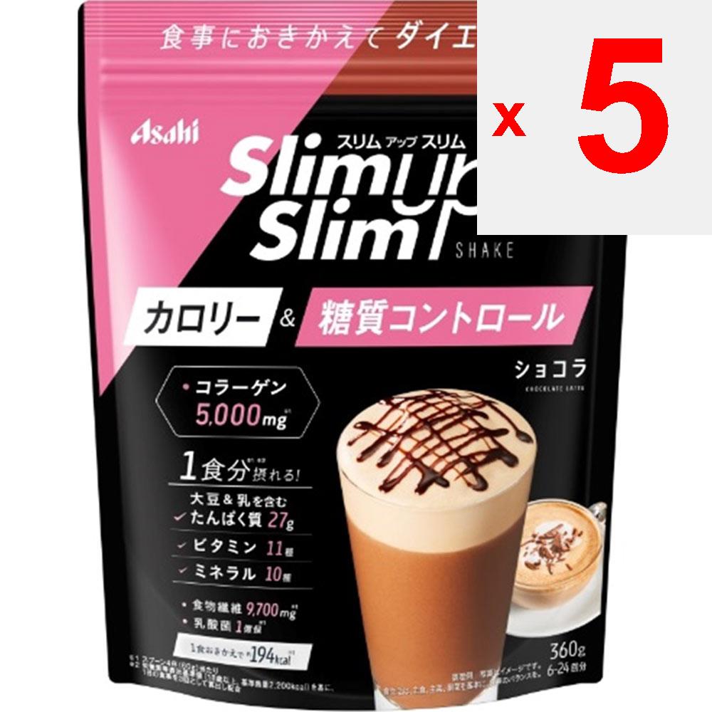 Asahi Slim Up Slim Shake Chocolat 360 г Напитки и коктейли Заменители пищи Напитки и коктейли