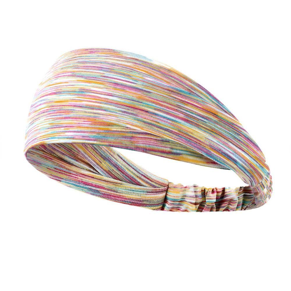 Эластичные спортивные повязки на голову, нескользящая повязка на голову, новые широкие повязки для волос, спортивные повязки