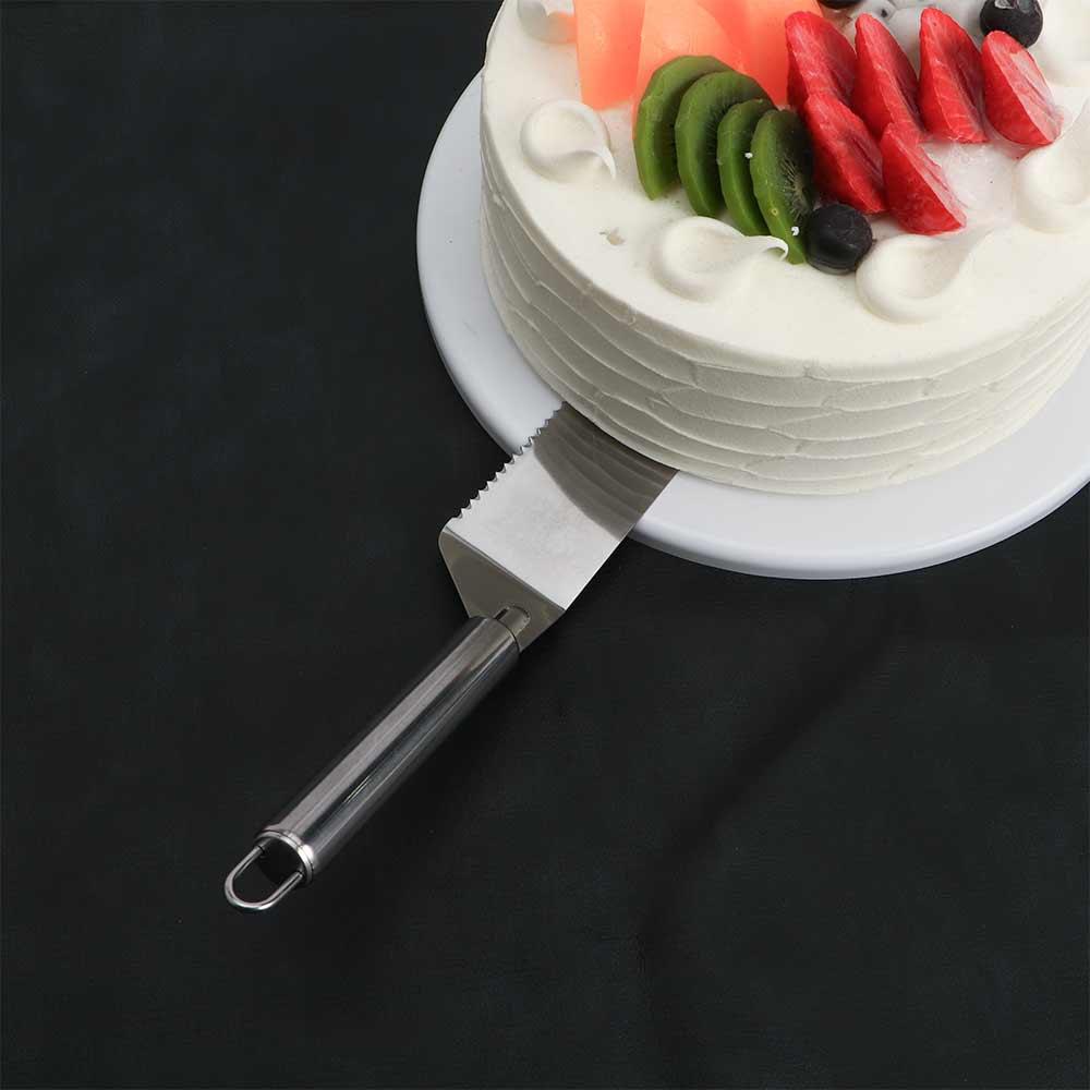 Multi-function Shovel Blade Kitchen Pizza Spatula Pie Server Cake Cutter Baking Tool