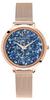 Часы Pierre Lannier Petite Crystal Watch с сетчатым ремешком P105J968, импортные, розовое золото, темно-синий [Pierre Lannier], женские [Обычный продукт]