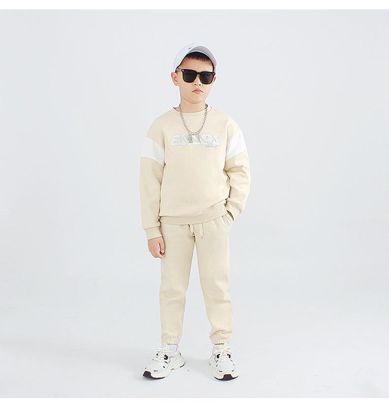 Korean Style Spring Children's Solid Color Trousers - New Girls' All-Match Casual Sports Pants