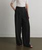 Aheule Flow Tuck Широкие брюки_Черный