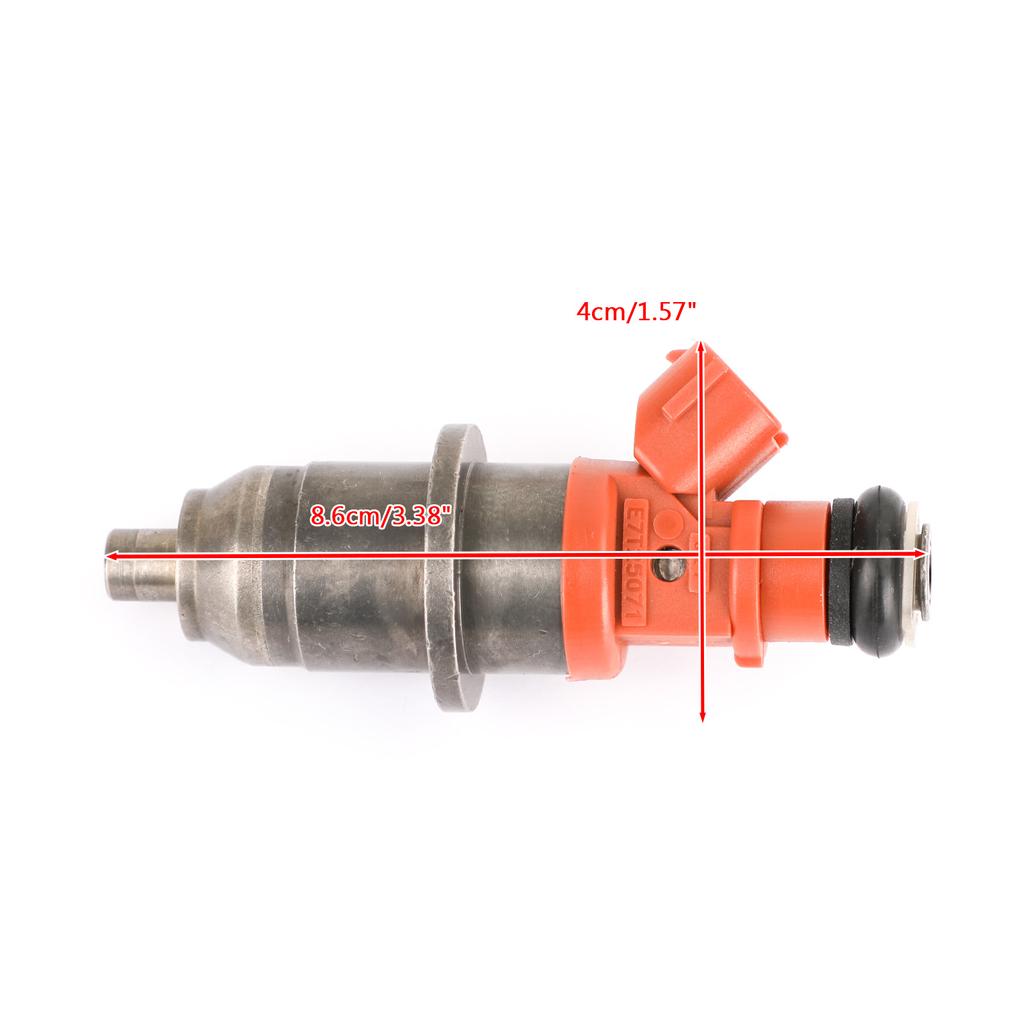 6pcs Fuel Injector 68F-13761-00-00 E7T05071 Fit for Yamaha Outboard HPDI 150-200
