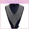 Chain European Collar Necklace With Iron Material Fringe For Party Ideas Gift