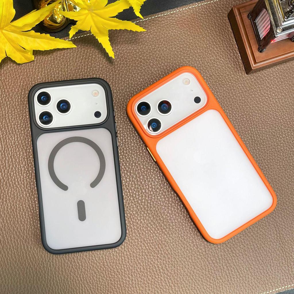 Youdun Классический чехол с матовой поверхностью, приятный на ощупь, с магнитным креплением и мягкими краями для защиты iPhone 17 Pro Max