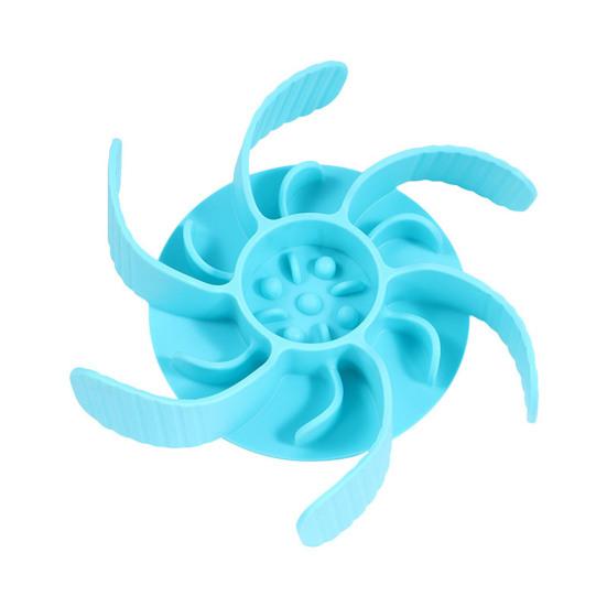 Силиконовая вставка в миску для собак с присосками для медленного кормления, пищевой класс