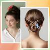Acrylic Bow Hair Pin Candy Color Wavy Hairpins New French Hair Pin  Hairpin Accessories