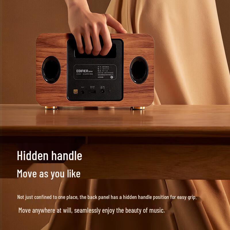 Edifier M330 Ретро Беспроводной Bluetooth Портативный Динамик CN вилка (адаптер в комплекте)