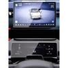 Tempered Glass Screen Protector For ZEEKR X  2024 LCD GPS Navigation AND Dashboard Film Car Interior Accessories
