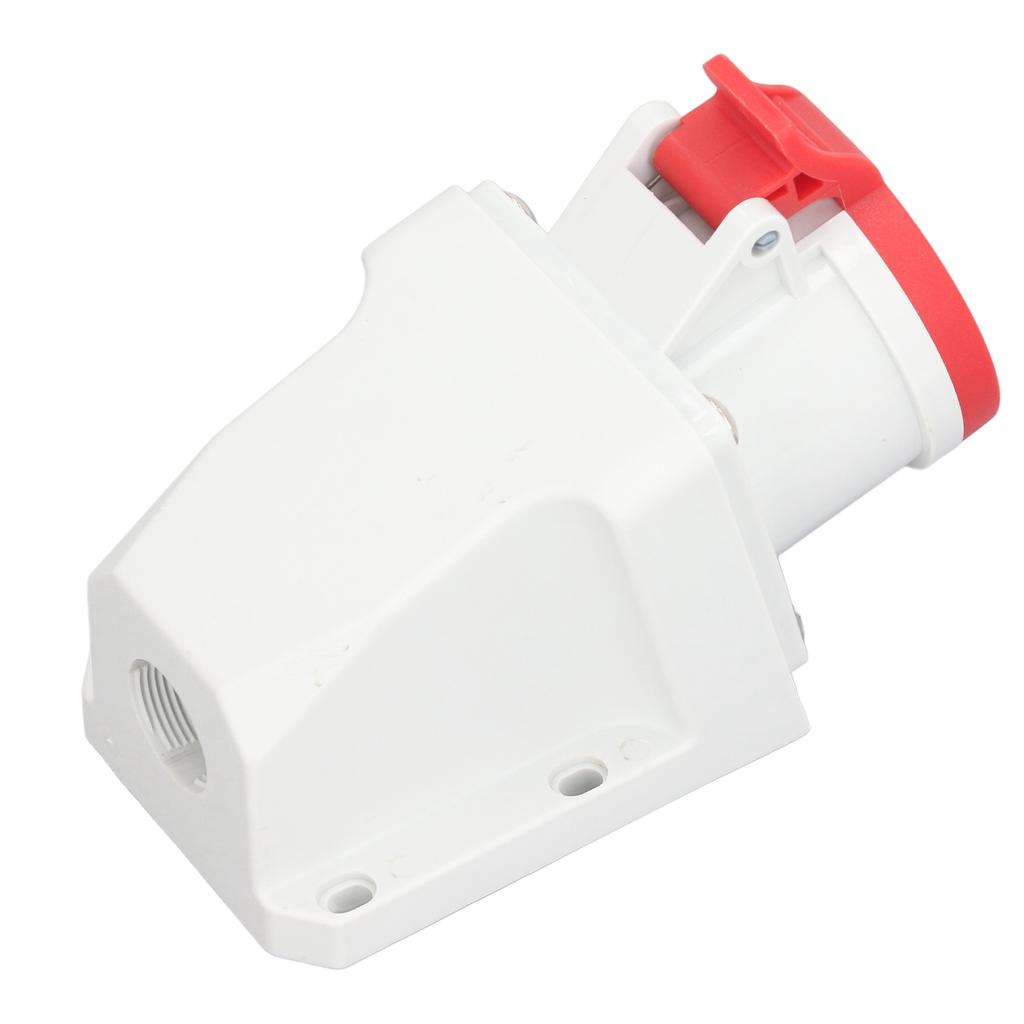 Промышленный разъем электрический 4-контактный 32А 3P+E IP44 водонепроницаемый пыленепроницаемый 380-415В розетка для поверхностного монтажа