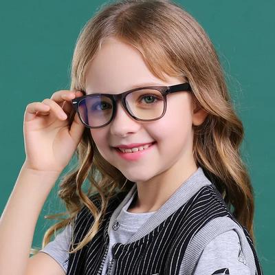 Детские очки с защитой от синего света TR90 Детская оптическая оправа Очки для зрения Мальчик Девочка Компьютерные Прозрачные Блокирующие Очки UV400