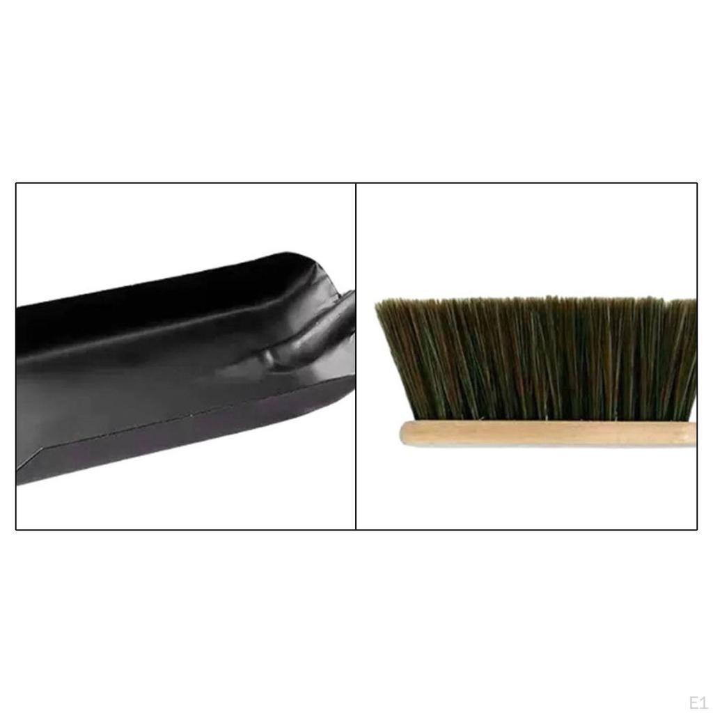 Fireplace Spade and Brush Set Accessories Professional Easy To Use Multifunctional Practical